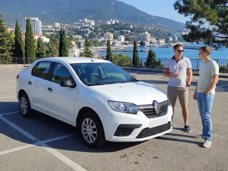 Аренда Renault Logan в Ялте